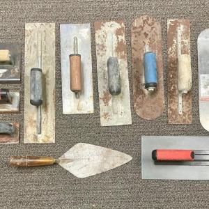 Photo of Lot of Concrete Tools