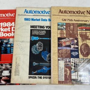 Photo of Lot of 3 vintage AUTOMOTIVE NEWS car magazines