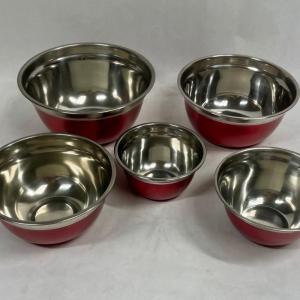 Photo of Serving Mixing Bowl Set of 5 with Lids