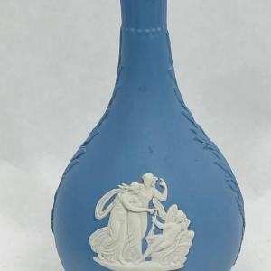 Photo of Wedgwood Jasperware Blue Bud Vase