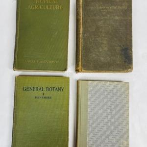 Photo of Lot of 4 Hardcoverr Books on Botany / Horticulture