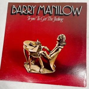 Photo of Vintage 33RPM Vinyl Record Album: Barry Manilow "Tryin' To Get The Feeling"