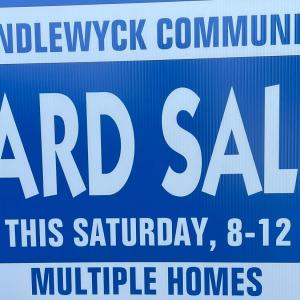 Photo of Candelwyck community yard sale