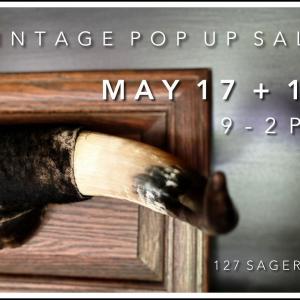Photo of Vintage Pop Up Sale - May 17 + 18