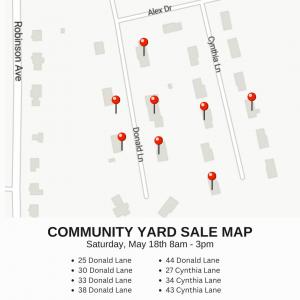 Photo of Neighborhood yard sale - 8 Homes!!!