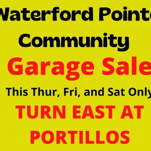 Photo of Waterford Point Spring Community Garage Sale