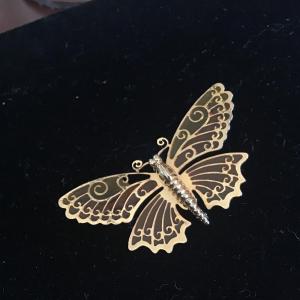 Photo of Vintage Butterfly Pin
