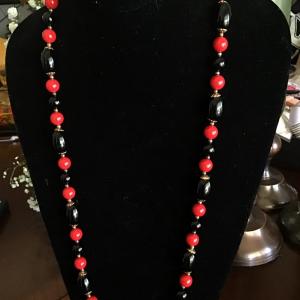 Photo of Vintage Black Red Gold accents