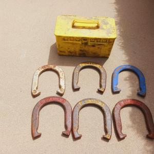 Photo of HORSESHOES AND GOLF CLUBS