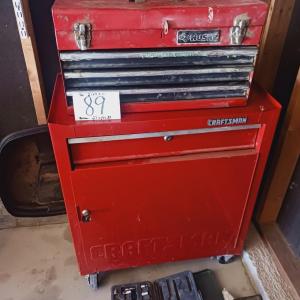 Photo of 2 PIECE HUSKY AND CRAFTSMAN TOOL CHEST