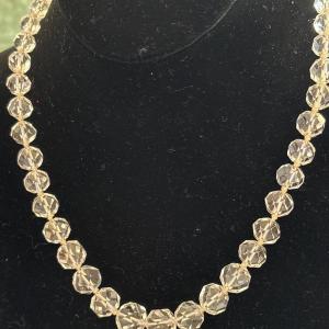 Photo of Real Crystal beaded necklace