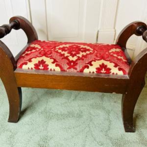 Photo of French Style Carved Foot Stool