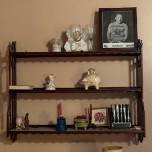 Photo of Wooden Shelving for Wall Décor