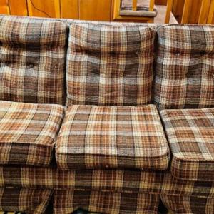 Photo of Vintage Style Multi-Pattern Sofa