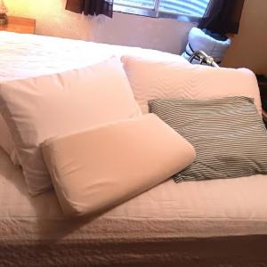 Photo of 3 STANDARD, 2 KING AND 1 THERAPEUTIC PILLOWS