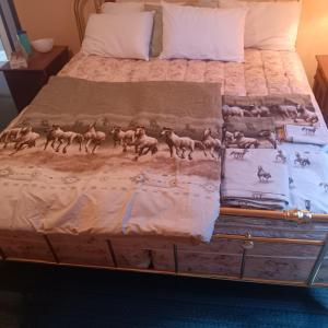 Photo of KING SIZE "WILD HORSES" COMFORTER, SHEETS, PILLOW CASES AND SHAMS
