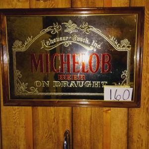 Photo of MIRRORED MICHELOB BEER SIGN