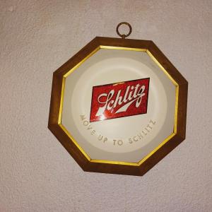 Photo of MOVE UP TO SCHLITZ BEER SIGN