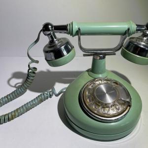 Photo of Vintage French Princess Rotary Telephone in Good Condition as Pictured. (Unteste