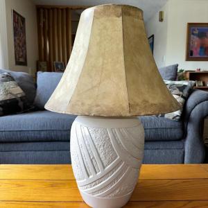 Photo of COFFEE TABLE AND LAMP