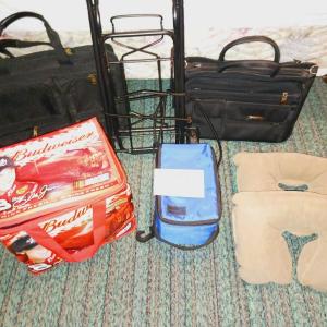 Photo of LUGGAGE CART, BRIEFCASES, SOFT COOLER, NECK PILLOWS