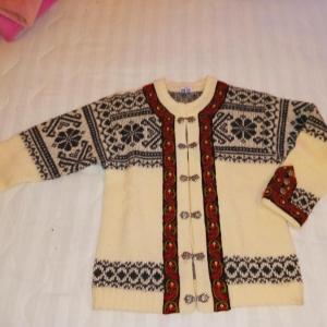 Photo of LADIES WOOL SWEATER FROM NORWAY