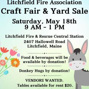 Photo of Litchfield Fire Association Craft Fair and Yard Sale