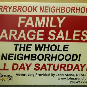 Photo of Annual Merry Brook Neighborhood Multi-Family Garage Sales
