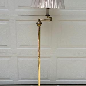 Photo of Brass Articulated Pole Lamp