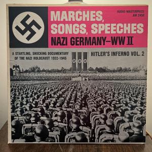 Photo of Marches, Songs, Speeches, Nazi Germany-WWII LP 33-1/3rpm in Mint Condition Vinyl