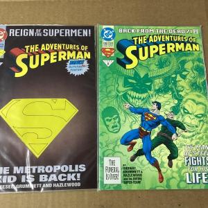 Photo of Lot of two Superman comic books