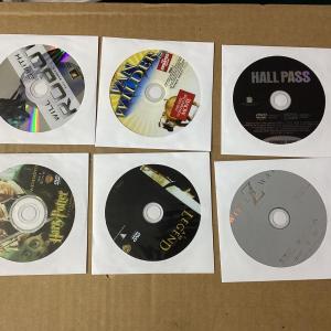 Photo of lot of six DVDs