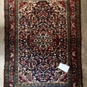 Photo of Antique Persian Rug 60" Long x 41" Wide as Pictured.