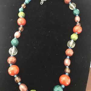 Photo of Colorful beaded necklace