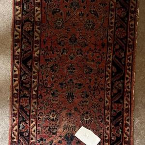 Photo of Antique Persian Rug 89" Long x 29" Wide as Pictured.