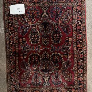 Photo of Antique Persian Rug 40.5" Long x 30" Wide as Pictured.
