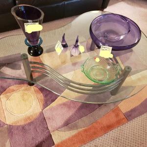 Photo of Kidney Glass Table
