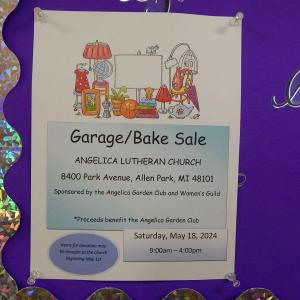 Photo of Garage/ Bake Sale