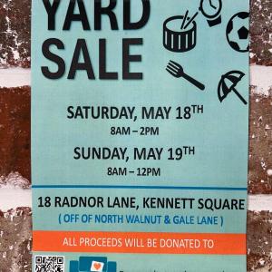 Photo of Yard Sale Benefitting The Community Warehouse Project of Chester County