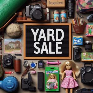 Photo of Family Yard Sale