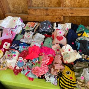 Photo of Huge Multi-family garage sale! Lots of baby & women's plus size clothes!