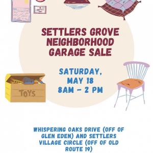 Photo of Settlers Grove Neighborhood Garage Sale- Cranberry TWP
