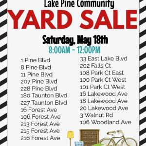 Photo of Lake Pine Community Yard Sale