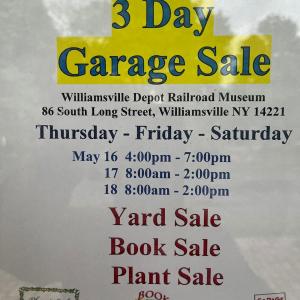 Photo of Williamsville Train Depot Annual Sale!
