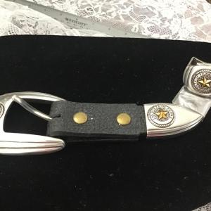 Photo of State of Texas Belt Buckle Leather