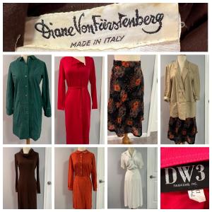 Photo of Vintage Women’s Clothing Lot - DVF