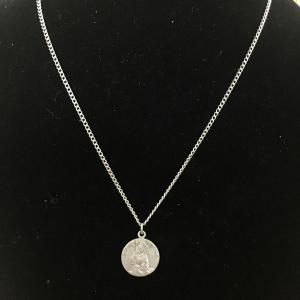 Photo of Vintage JCC Saint Monica pendant with chain