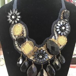 Photo of Large woman’s fashion, statement, necklace