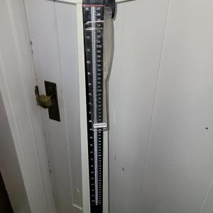 Photo of Health O Meter balance scale and height tester