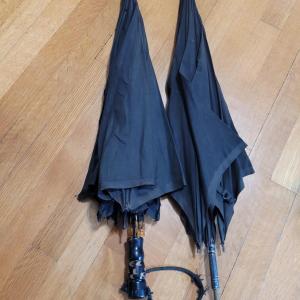 Photo of 2 vintage umbrellas